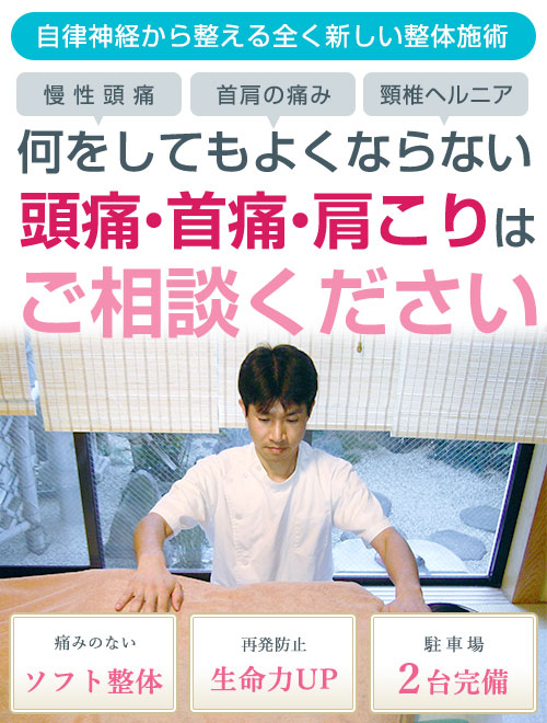 頭痛・首痛・肩こり